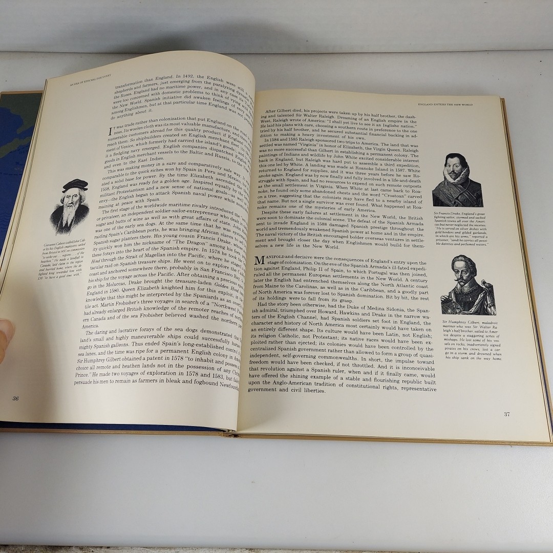 The LIFE History of the United States Vol 1 The New World 1963 Illustr HC