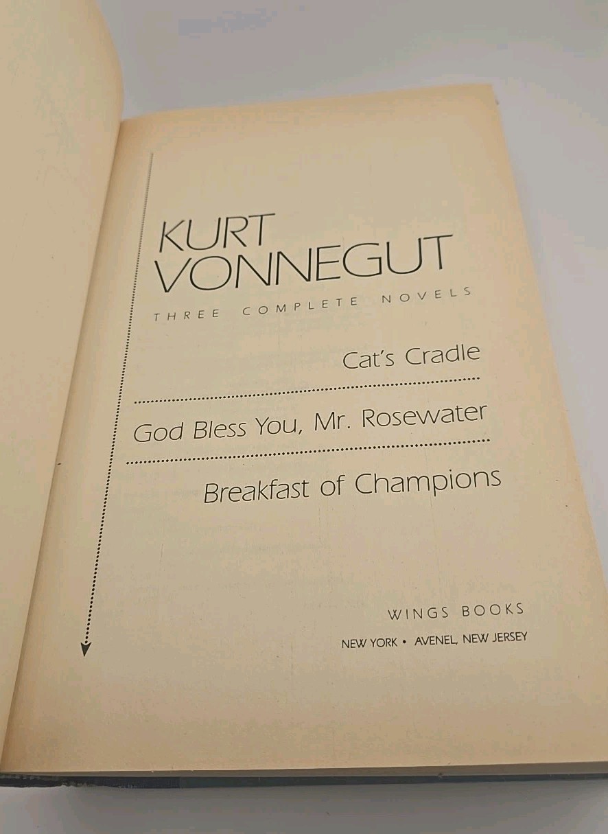 Kurt Vonnegut – Three Complete Novels – Omnibus HC