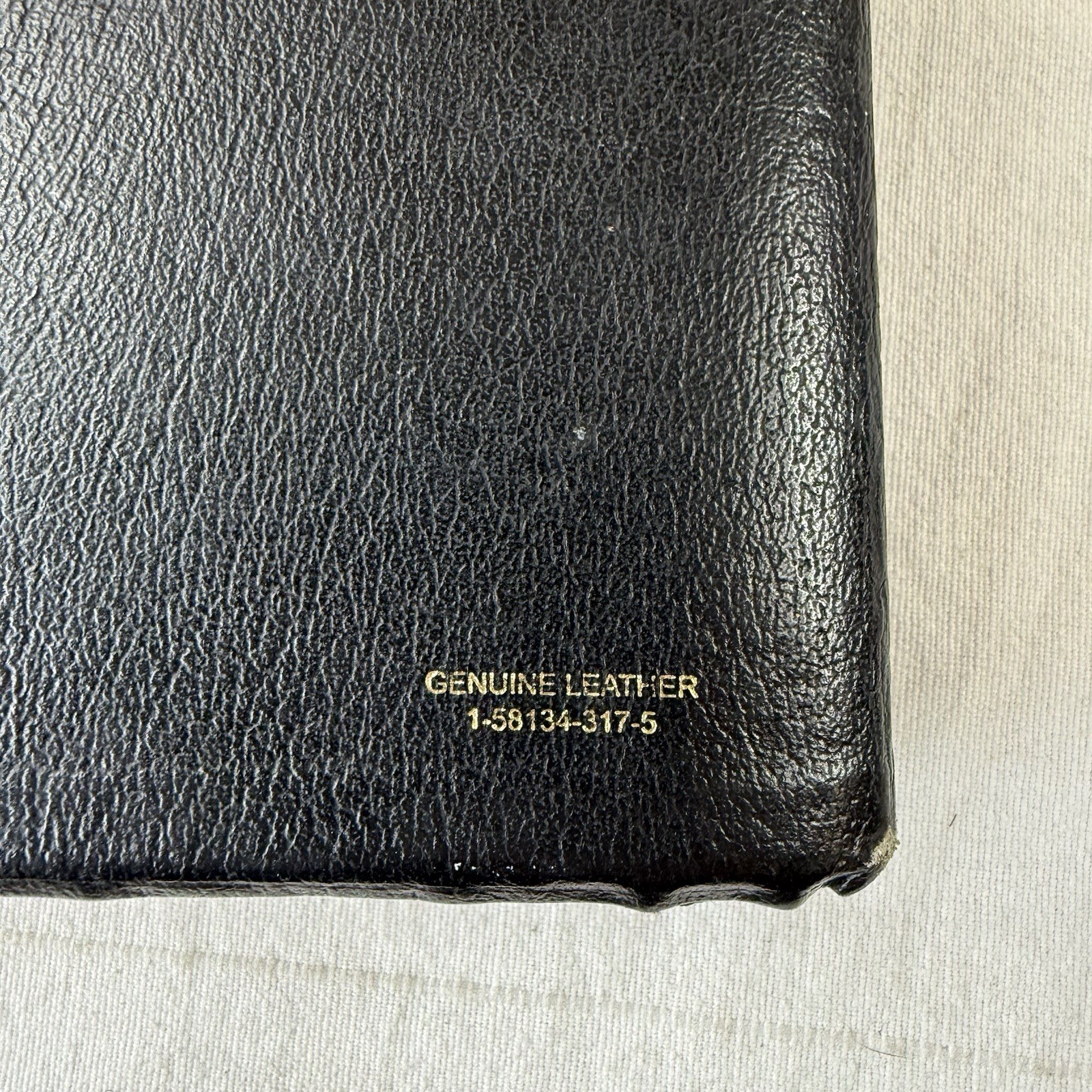 Holy Bible ESV Classic Edition, Genuine Leather (2001, Crossway)