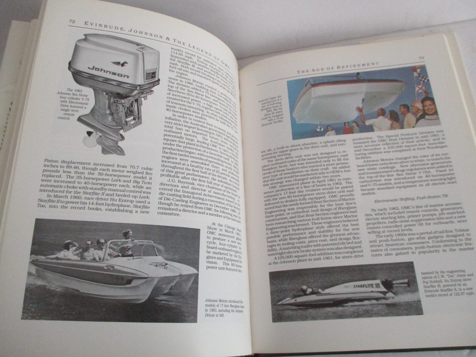 EVINRUDE JOHNSON and the Legend of OMC by Jefferey L Rodengen , Illus. in DJ