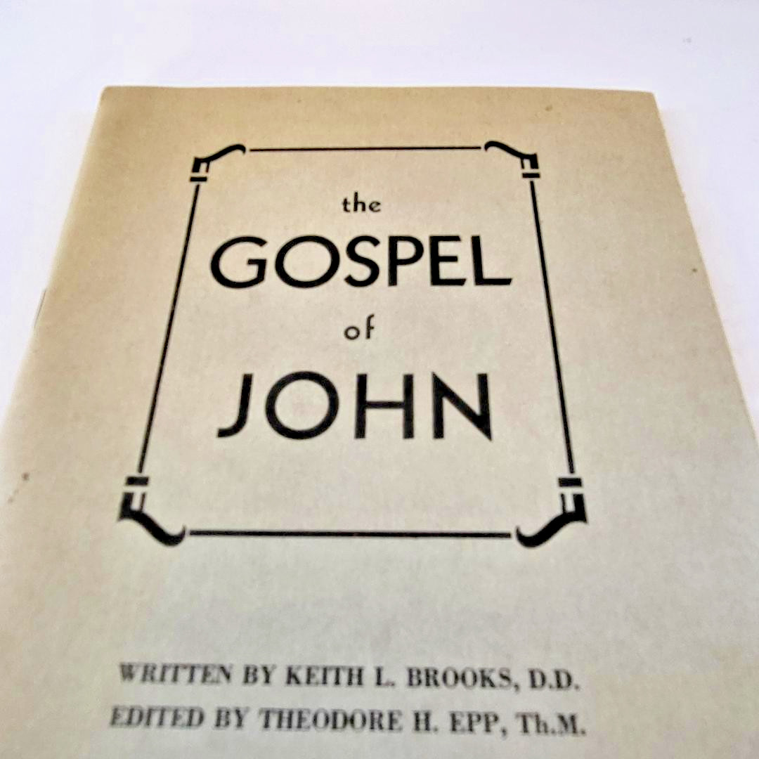 The Gospel of John Study Guide First Edition 1944 Paperback 108 Pages