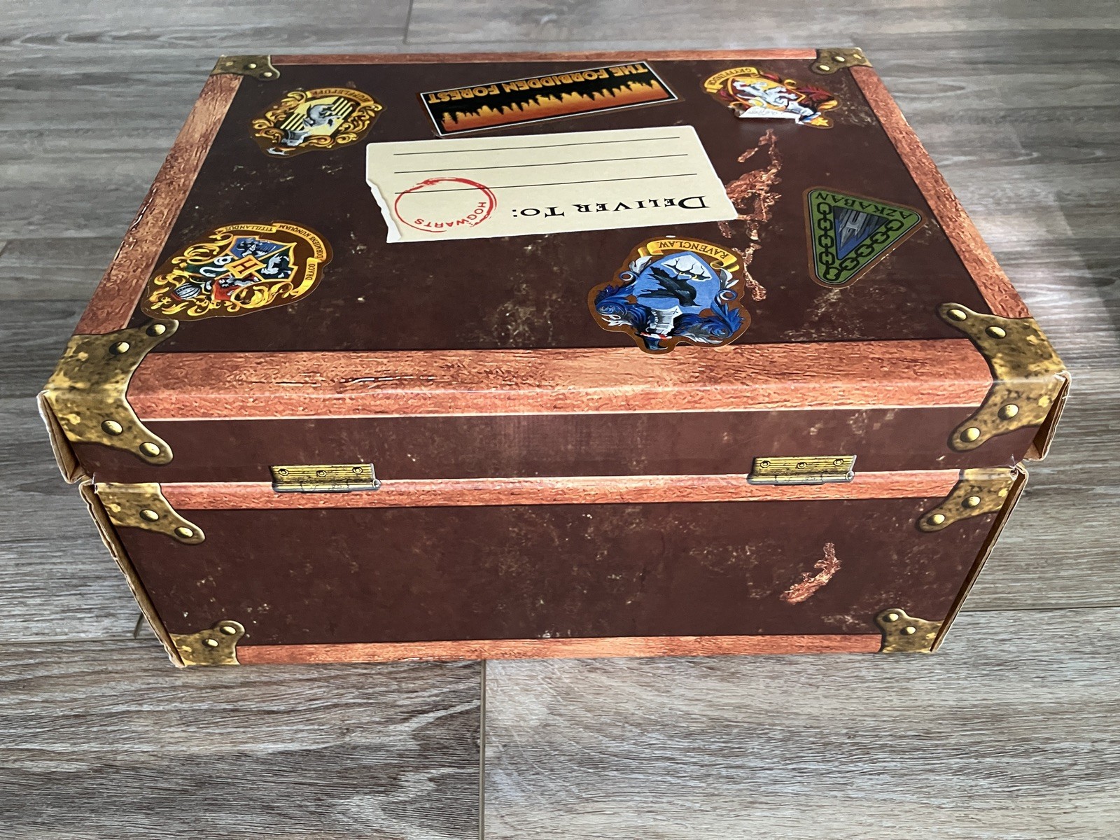Harry Potter Empty Box ONLY Trunk Chest ONLY Limited Edition -READ Description