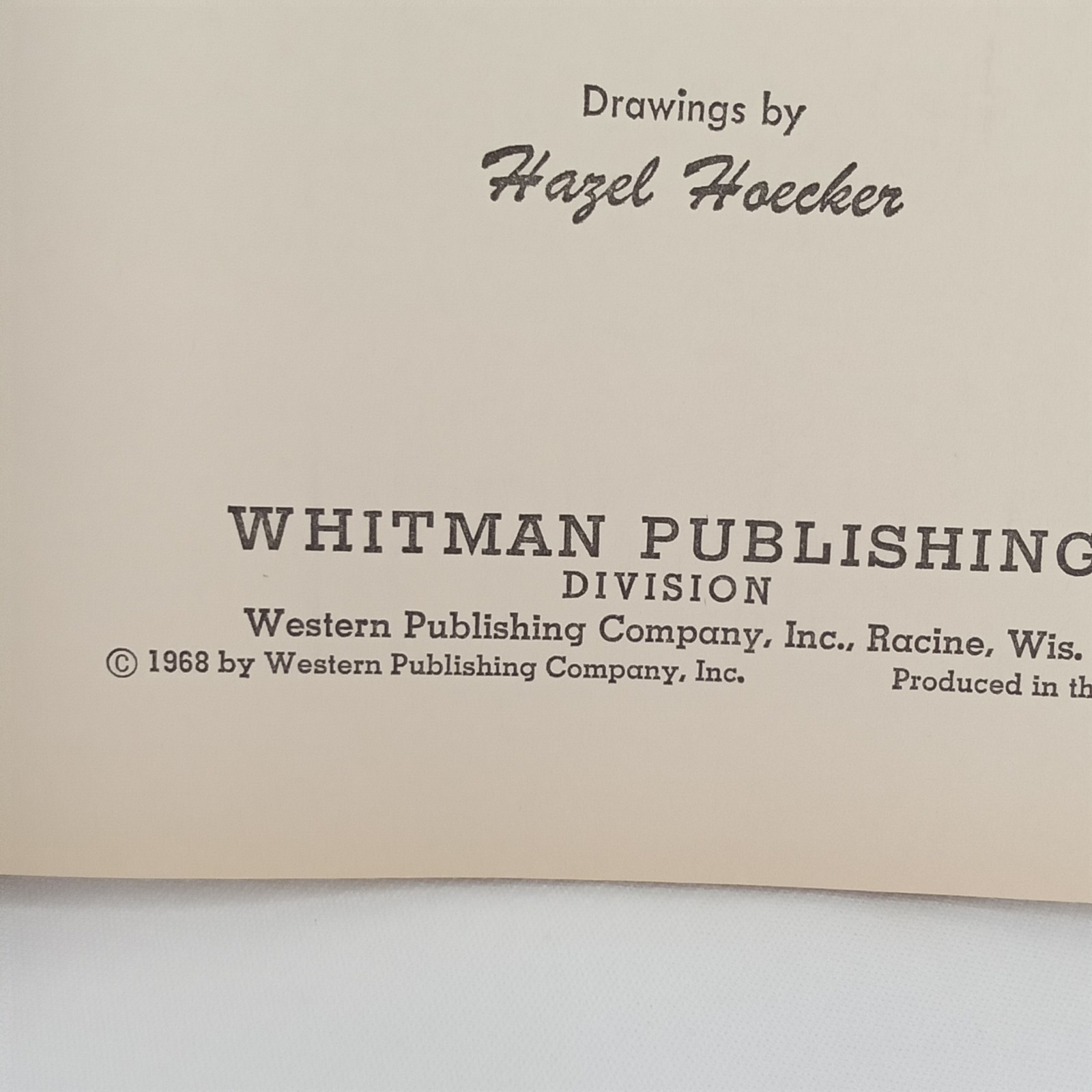 Vintage 1968 Activity Fun Book Hazel Hoecker Whitman Publishing Paperback Unused