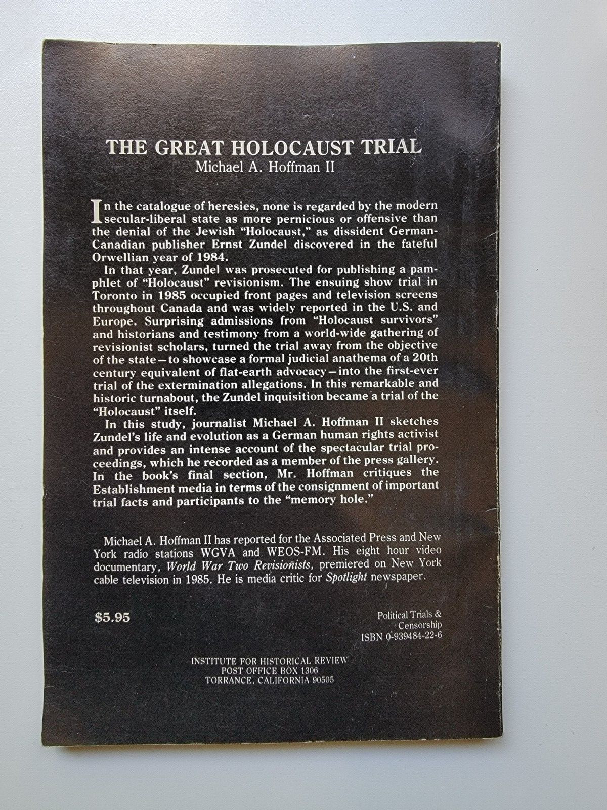 The Great Holocaust Trial (Hoffman)