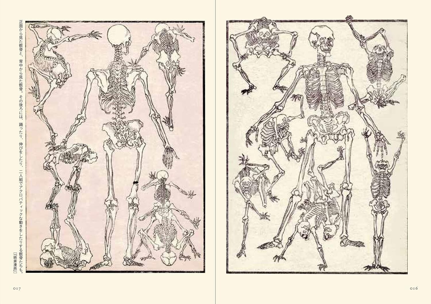 Picture Books of Kawanabe Kyosai – Japanese Art Book by Kyosai Edo Meiji Era