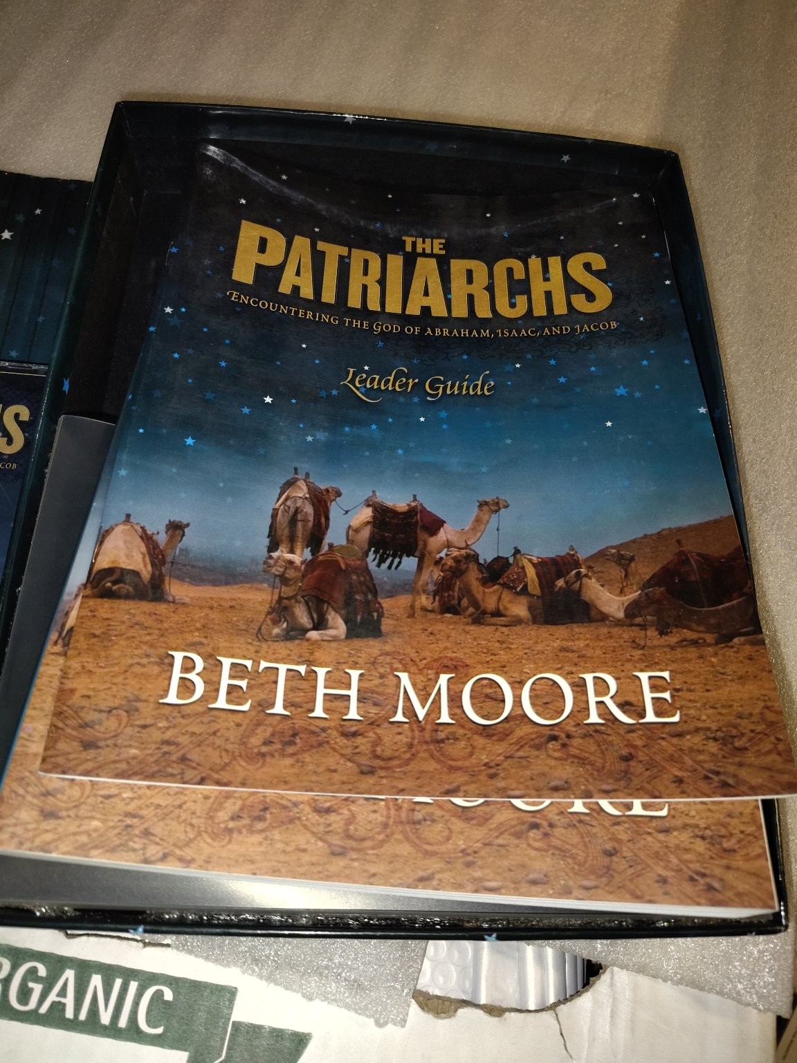 The Patriarchs Beth Moore Bible Study Leader Kit DVDs CD Member Guide LifeWay