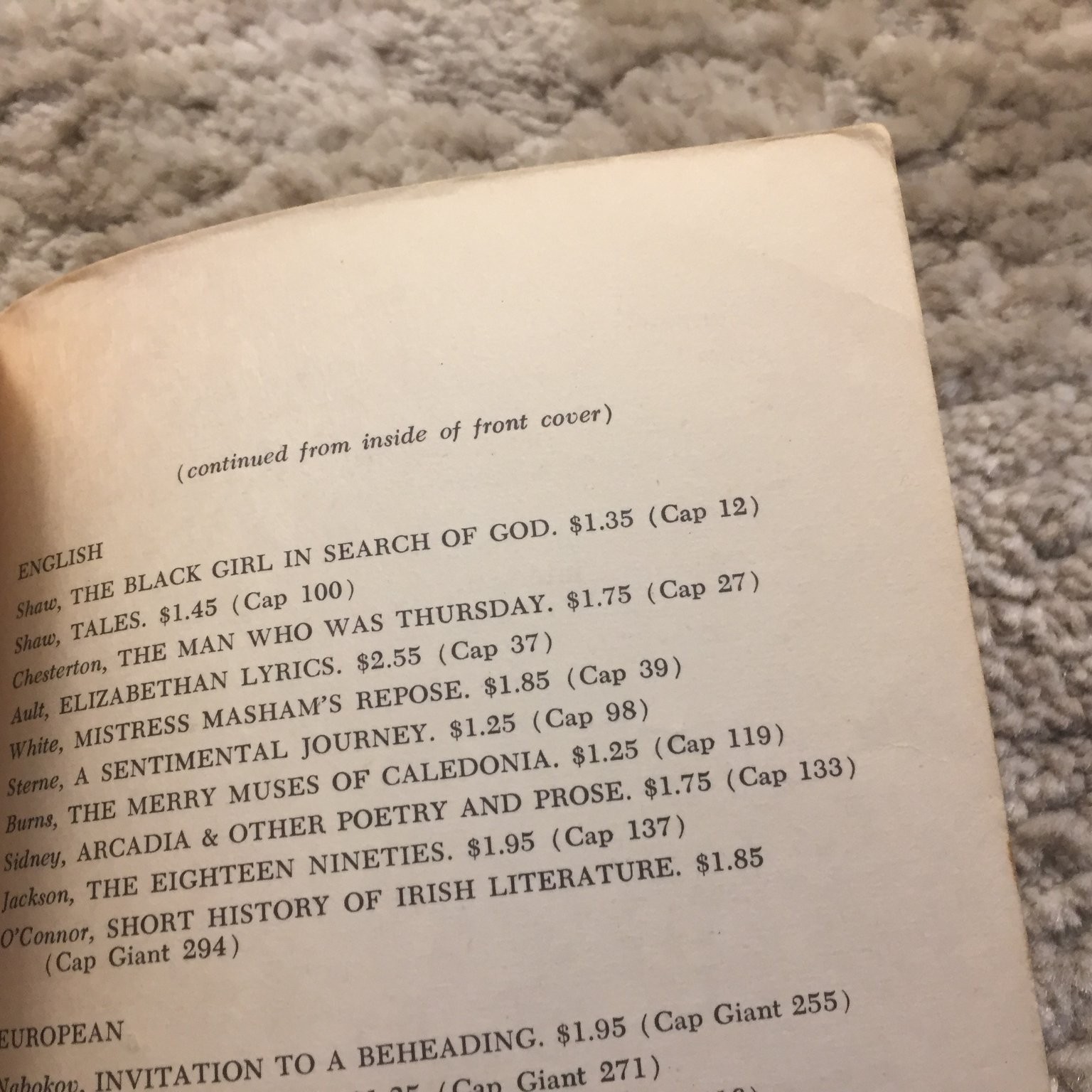 Lord of the Flies William Golding 1959 Capricorn Books Psychological Allegory