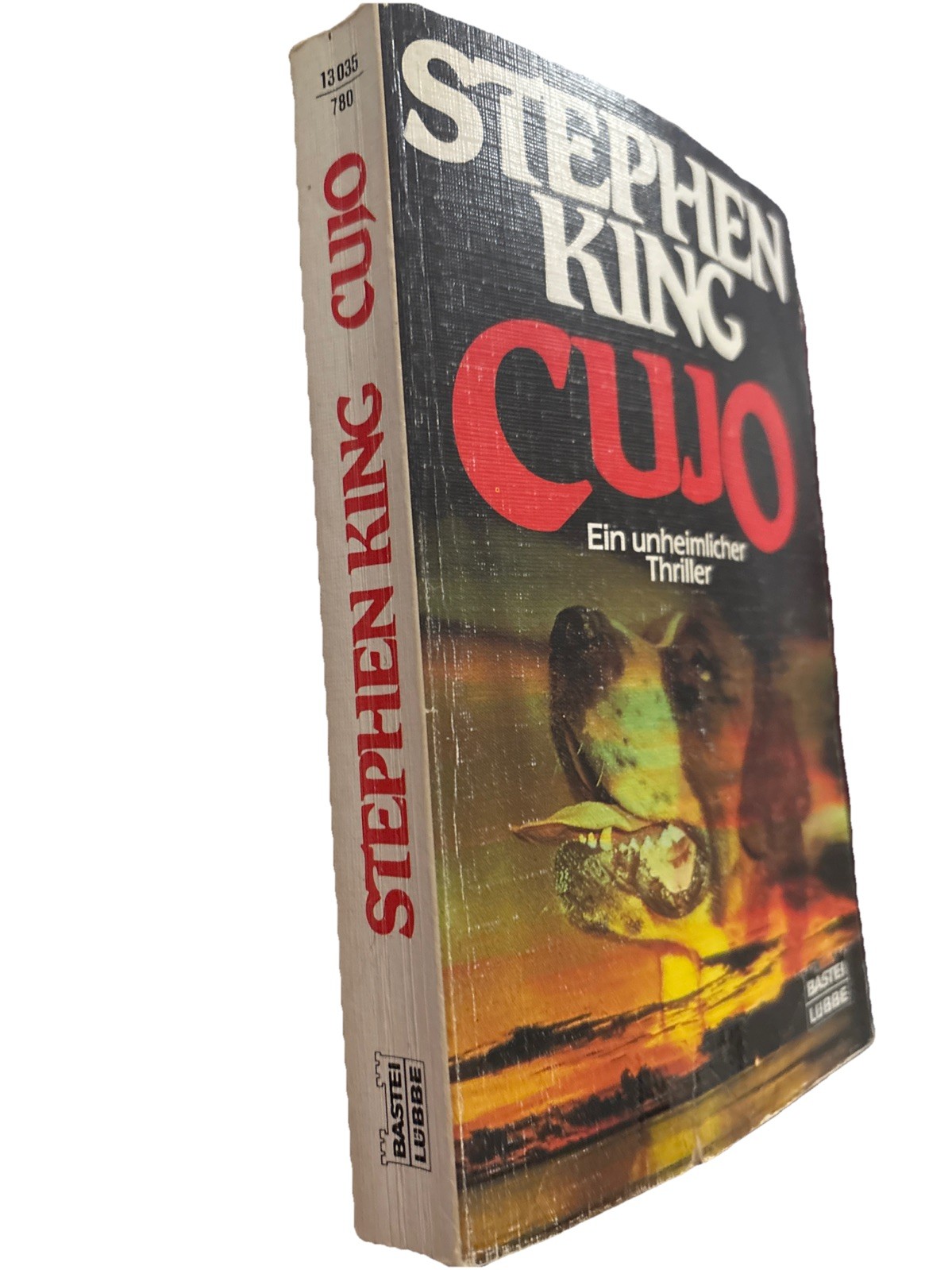Cujo By Stephen King, Bastei Lubbe, 1981, Paperback