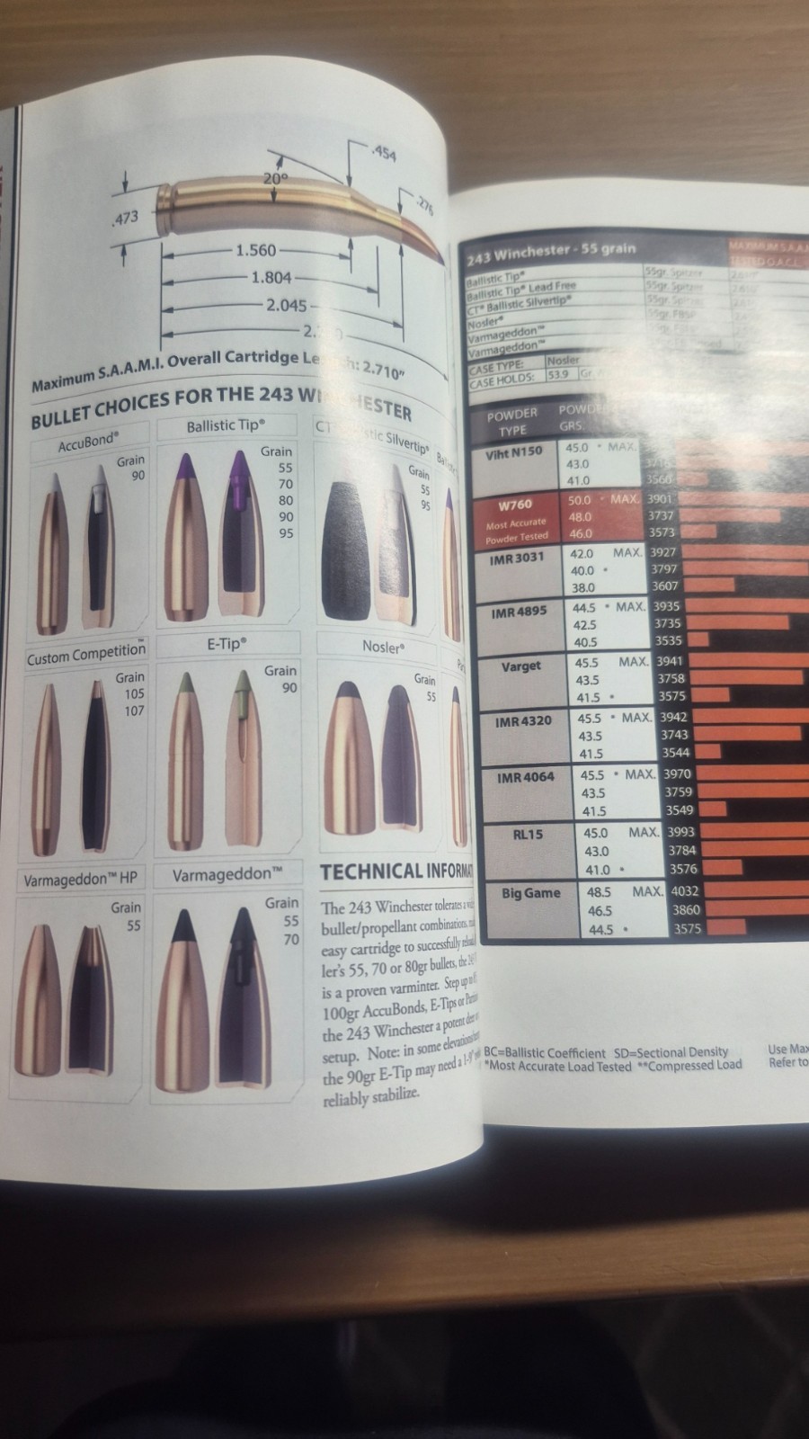 Brand New NOSLER „Reloading Guide Hunting Book 7 by John R. (editor) Nosler