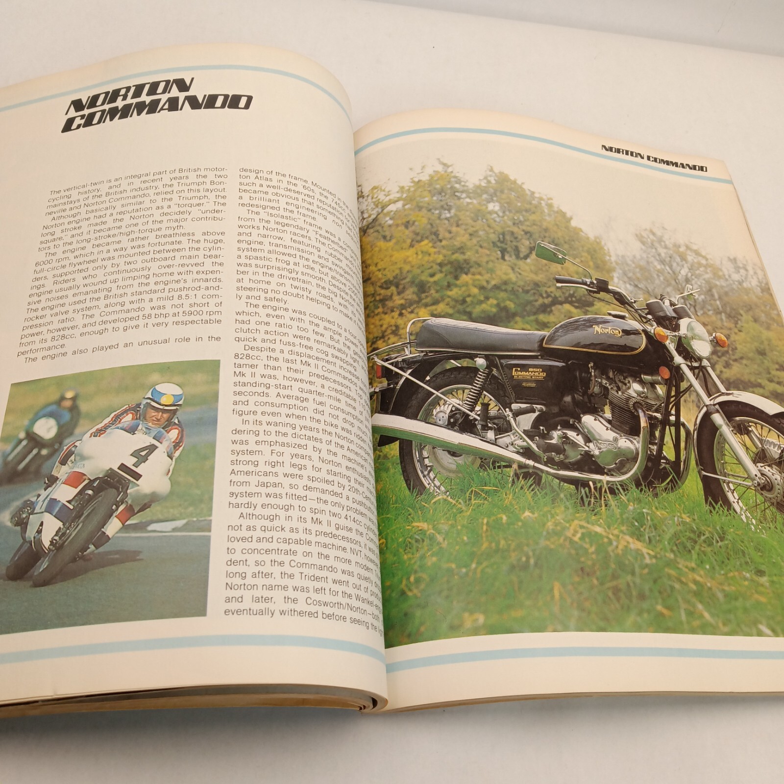 The Book of Superbikes Laurie Caddell Mike Winfield Indian Triumph Harley 1981