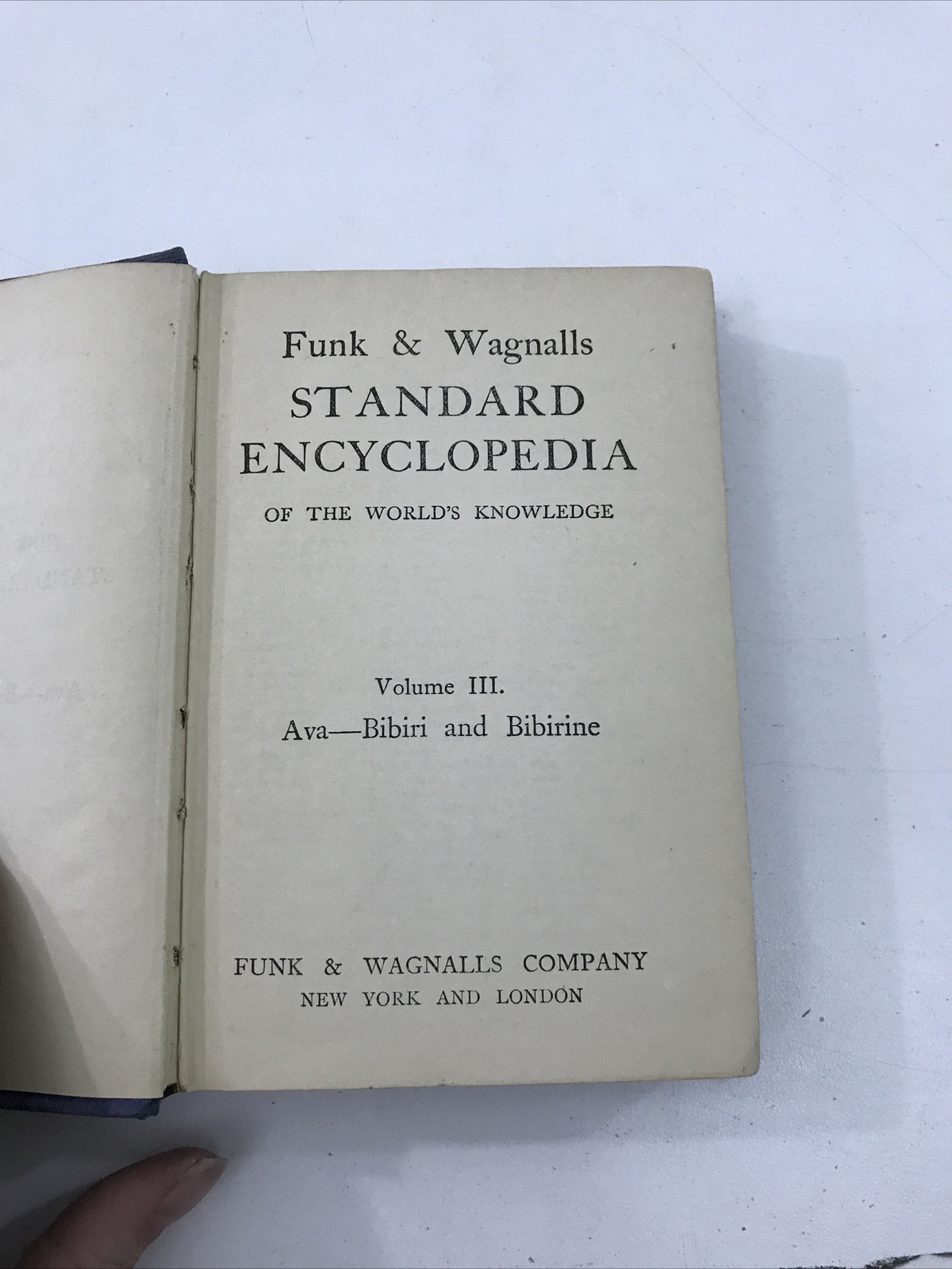 Standard Encyclopedia – Funk And Wagnalls Company (Hardcover)
