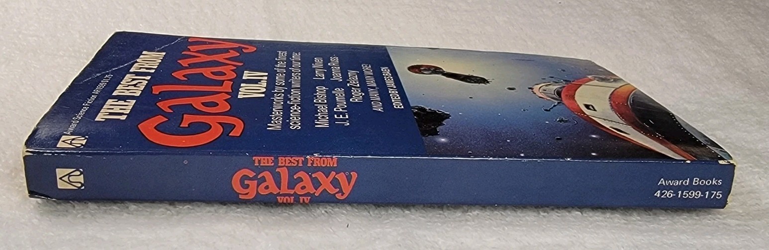 The Best From Galaxy Vol. IV Edited by James Baen Award SF 1976 Unread Copy