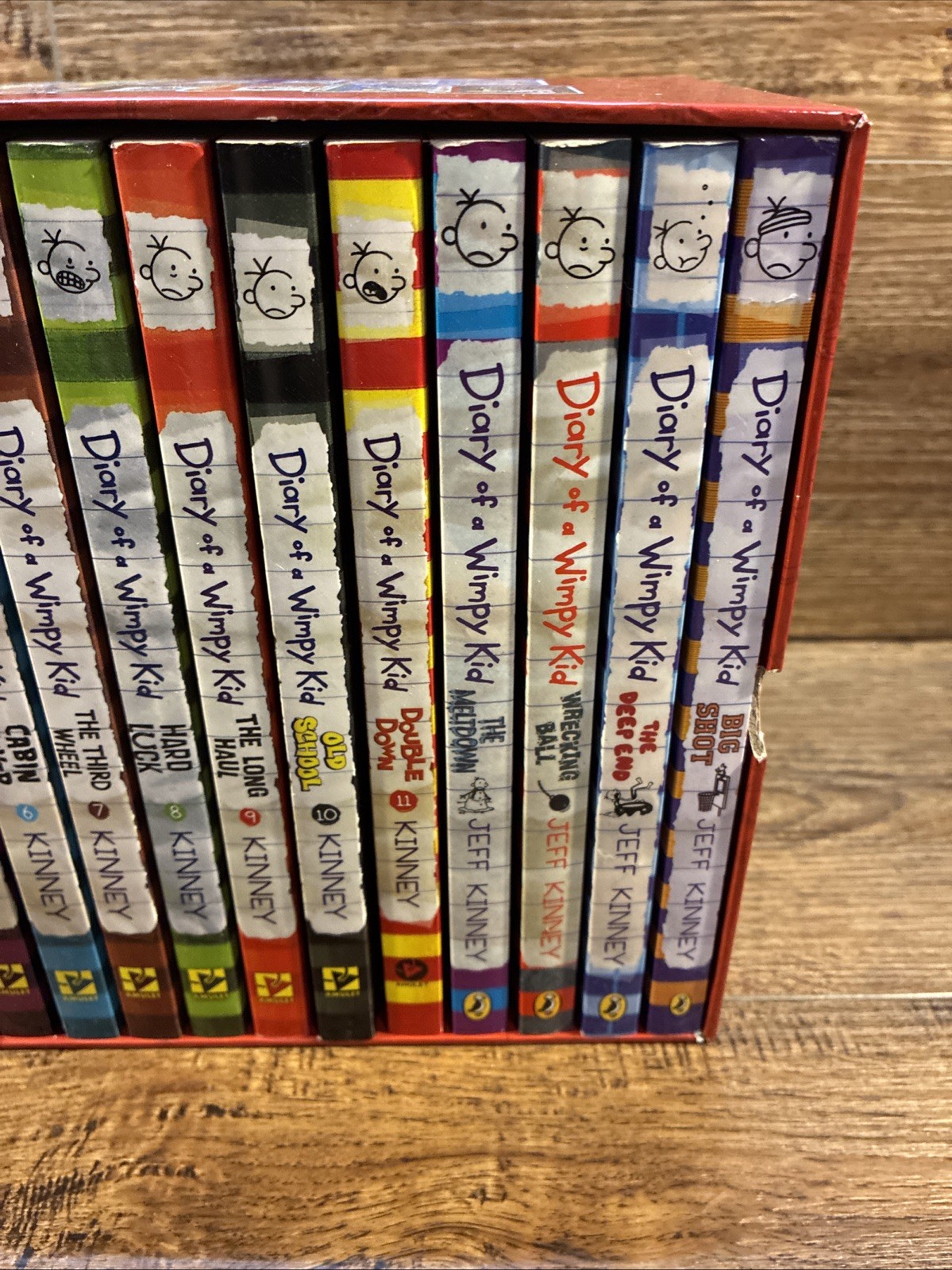 Diary of a Wimpy Kid Books 1-16 Box Set by Jeff Kinney Illustrated Missing One