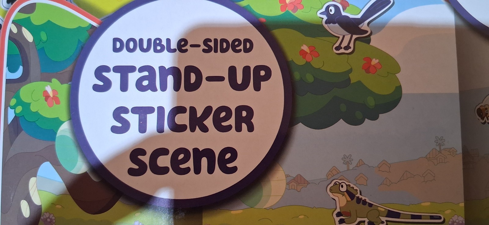 Disney Bluey StoryBook Giant Activity Pad Giant Foam Stickers Coloring Pages 3+