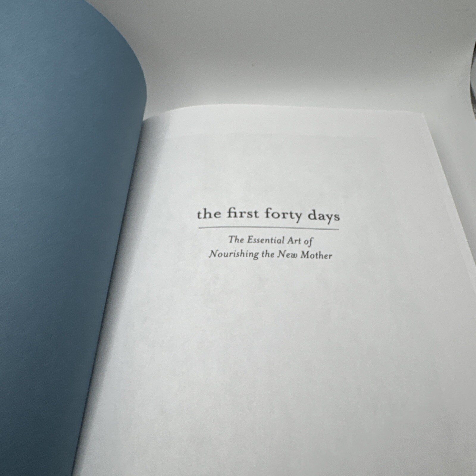 First Forty Days : The Essential Art of Nourishing the New Mother