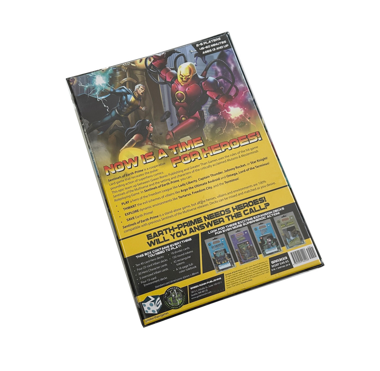Sentinels of Earth-Prime GRR3013 Green Ronin Publishing Brand NEW & Sealed