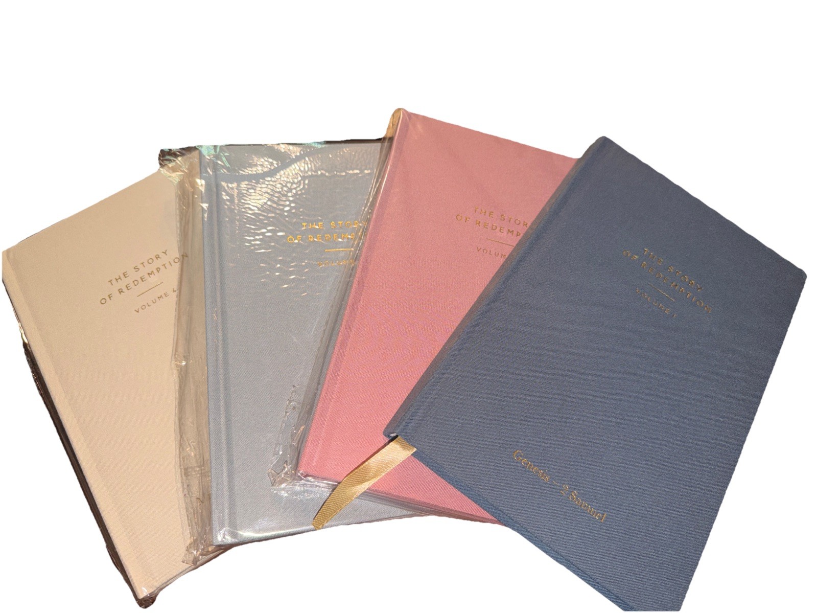 The Daily Grace Co 4 Journal Set Hardcover Story of Redemption