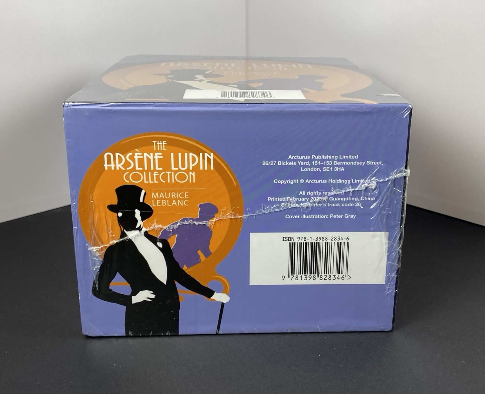 THE ARSENE LUPIN COLLECTION Maurice Leblanc, Hardcover 6 Book Box Set NEW Sealed