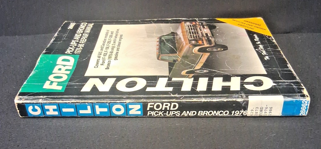 Chilton Ford Pick up Bronco 1976-1986 Trade PB # 26662 GHPL