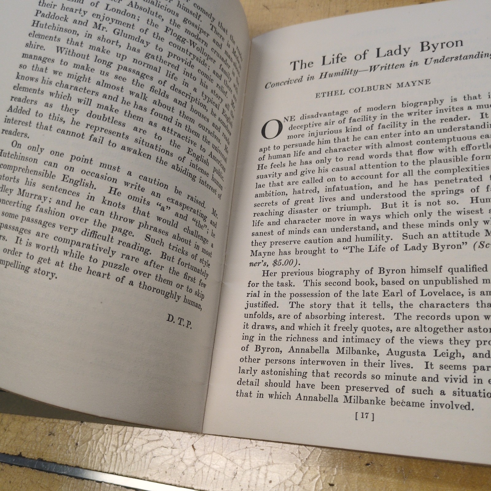 BOOKWISE November 1929 – A Farewell To Arms Hemingway – Segwick – Volume 1 No. 1