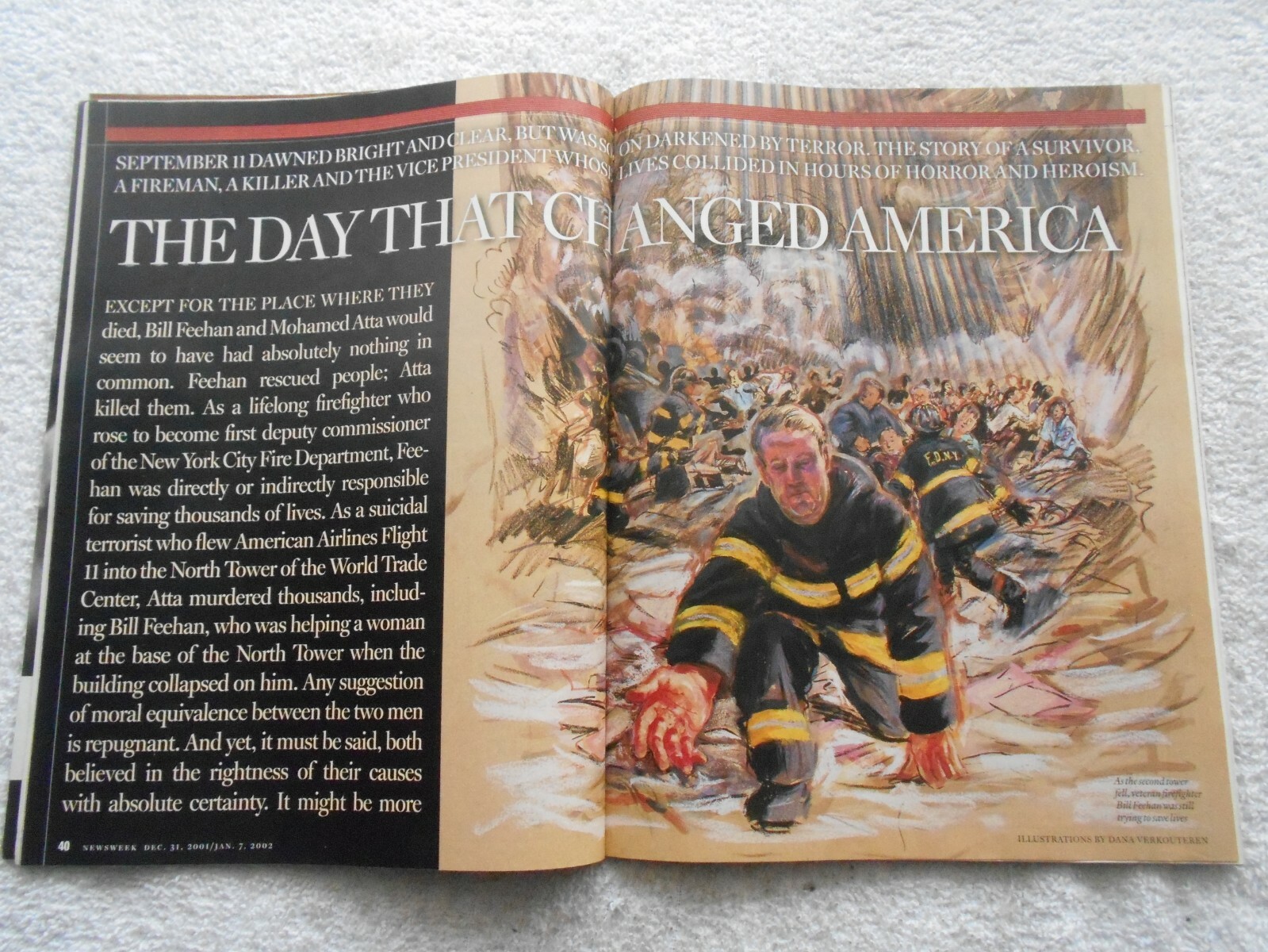 NEWSWEEK Magazine-DEC 31,2001-JAN 7,2002-SEPT. 11-SPECIAL DOUBLE ISSUE