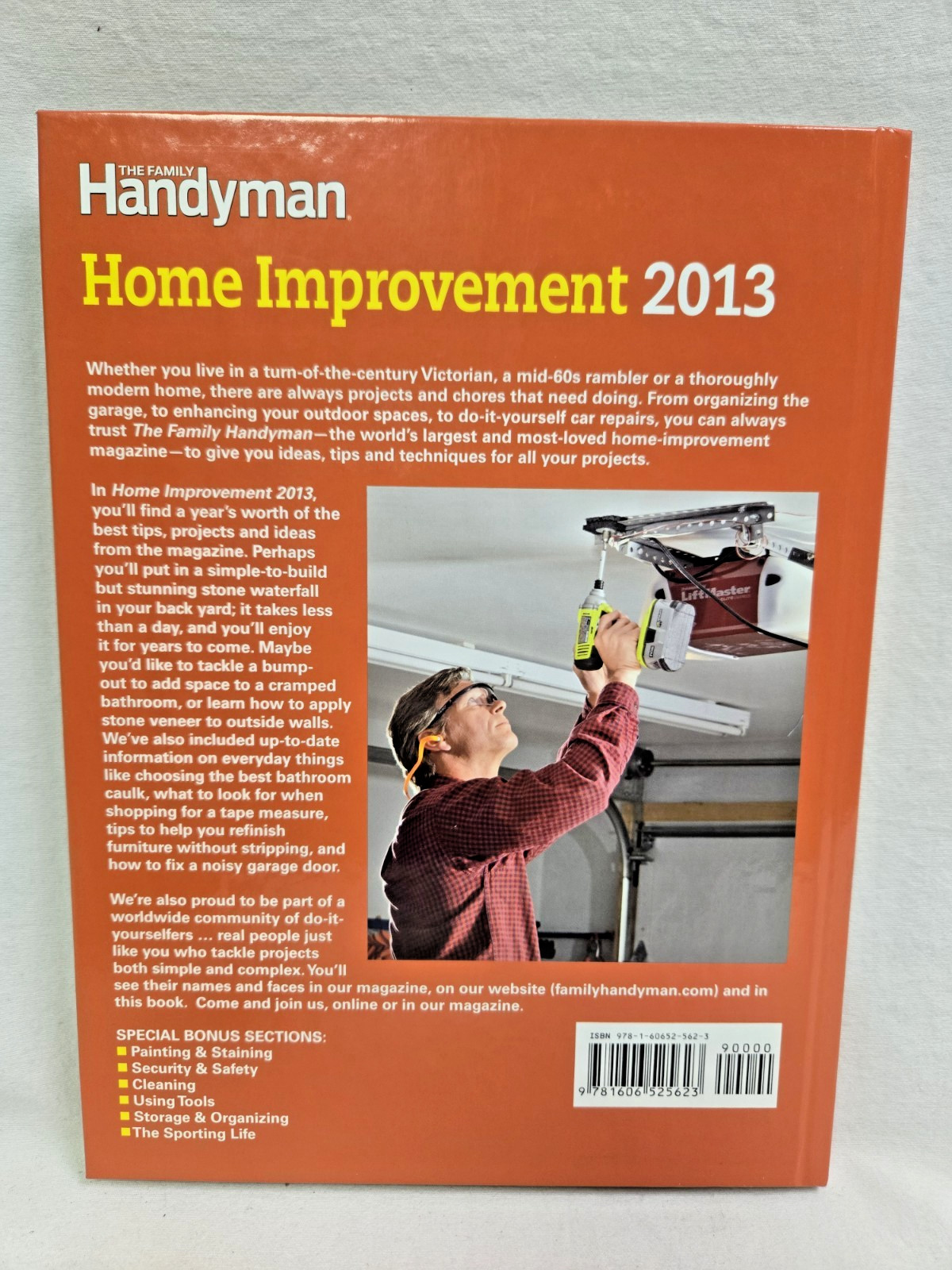 2013 The Family Handyman „Home Improvement“ Hard Cover Book 288 Pages Near Mint