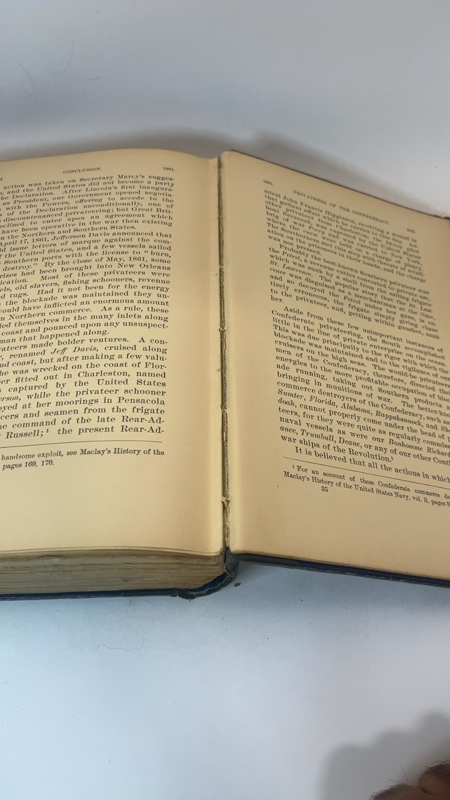 A History of American Privateers [Hardcover] Edgar Stanton Maclay, A.M. 1899