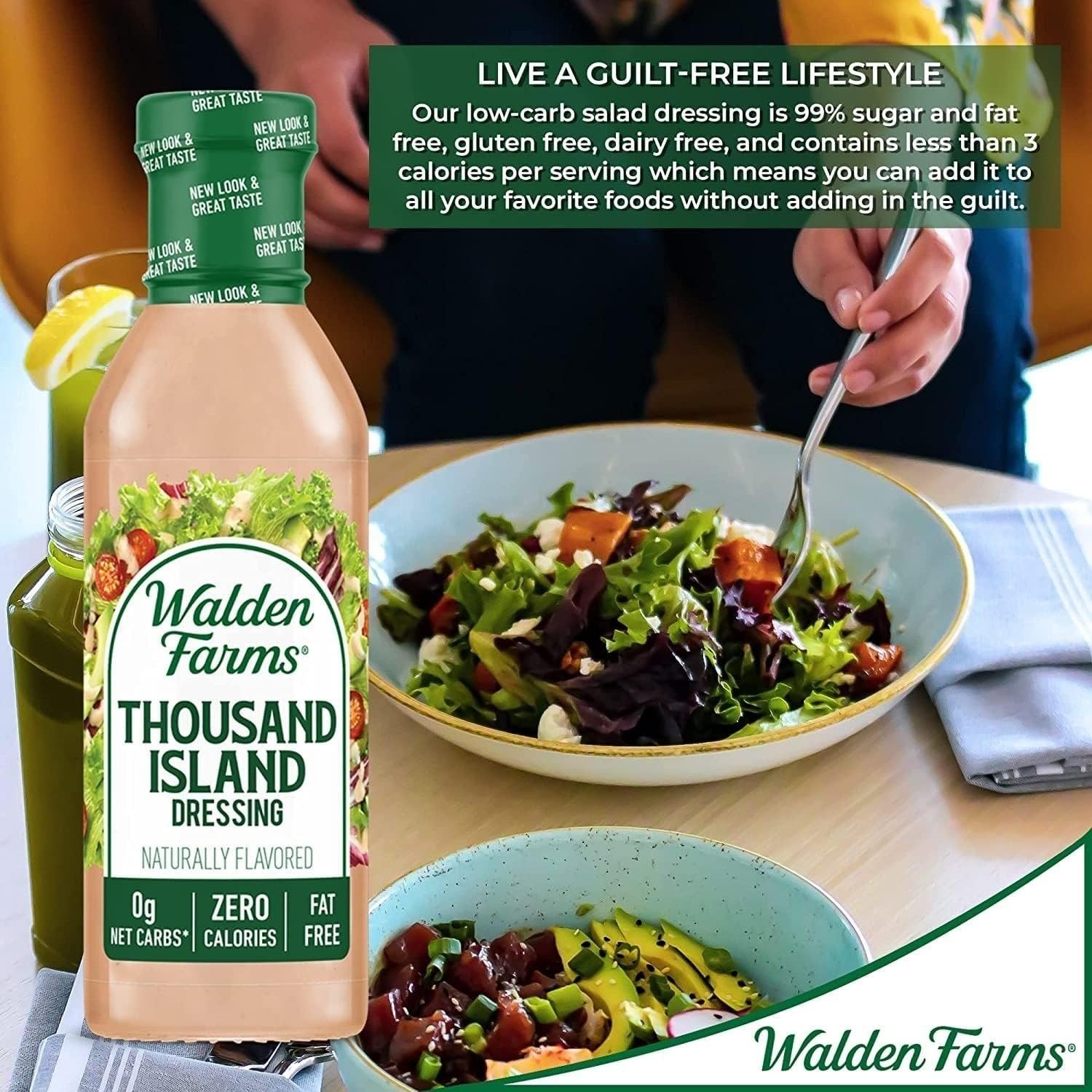 12 oz Keto-Friendly Thousand Island Dressing – Dairy-Free, Low Carb Indulgence