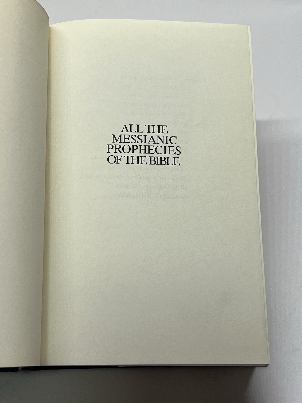 All the Messianic Prophecies of the Bible by Herbert Lockyer