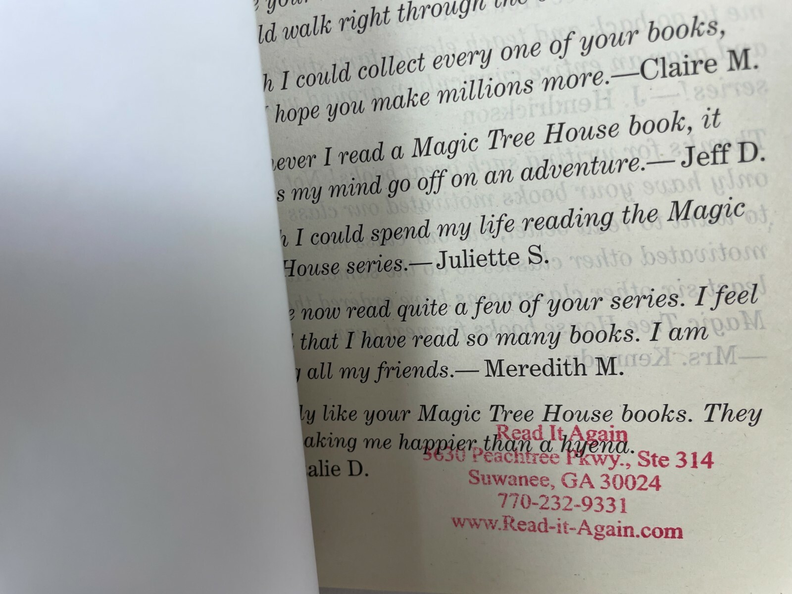 Lot of 3 Magic Tree House Books: # 10, #18, #26