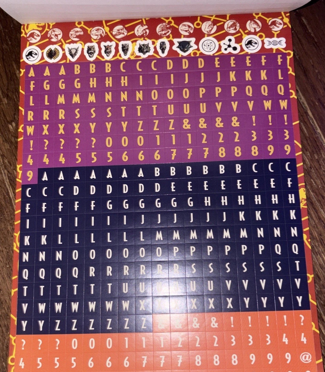 2 (X) BRAND NEW Jurassic World Create-a-Scene Sticker Activity Pads