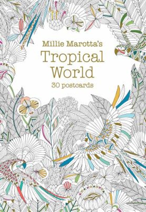 Millie Marotta’s Tropical World Postcard Book : 30 Postcards Pape