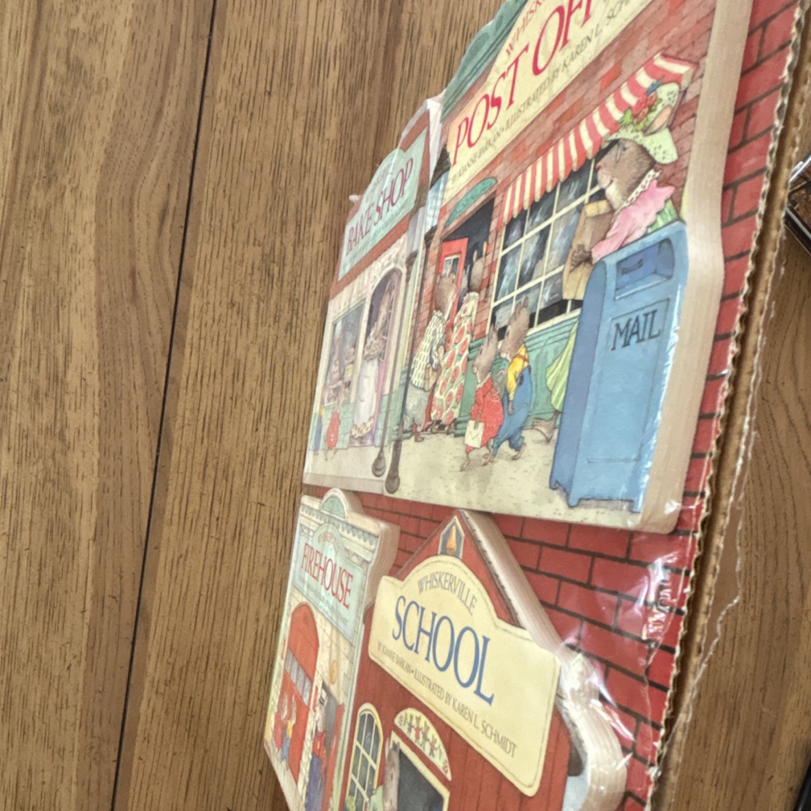 New! Vintage Whiskerville Board Books