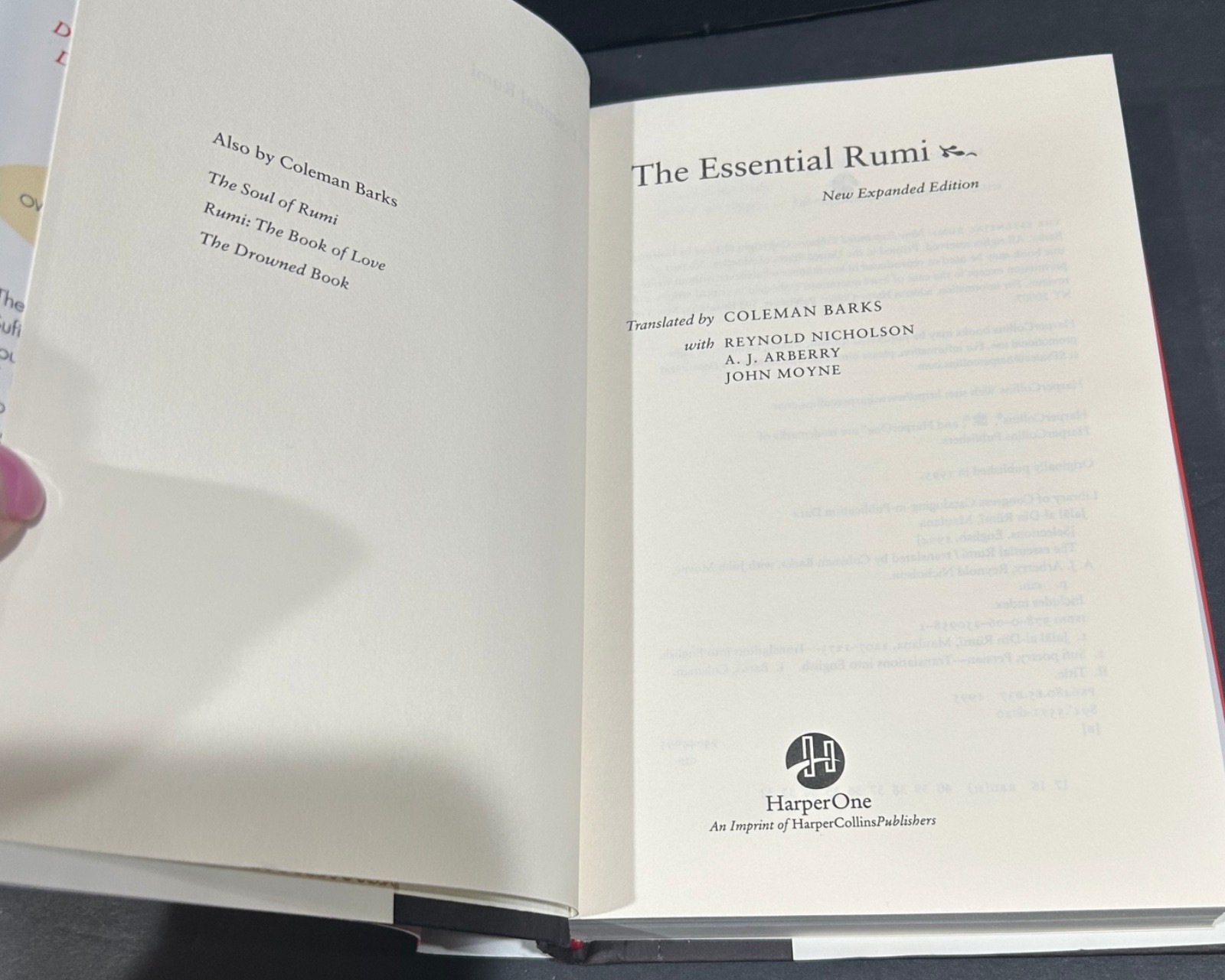 The Essential Rumi: New Expanded Ed Hardcover By Jalal al-Din Rumi Coleman Barks