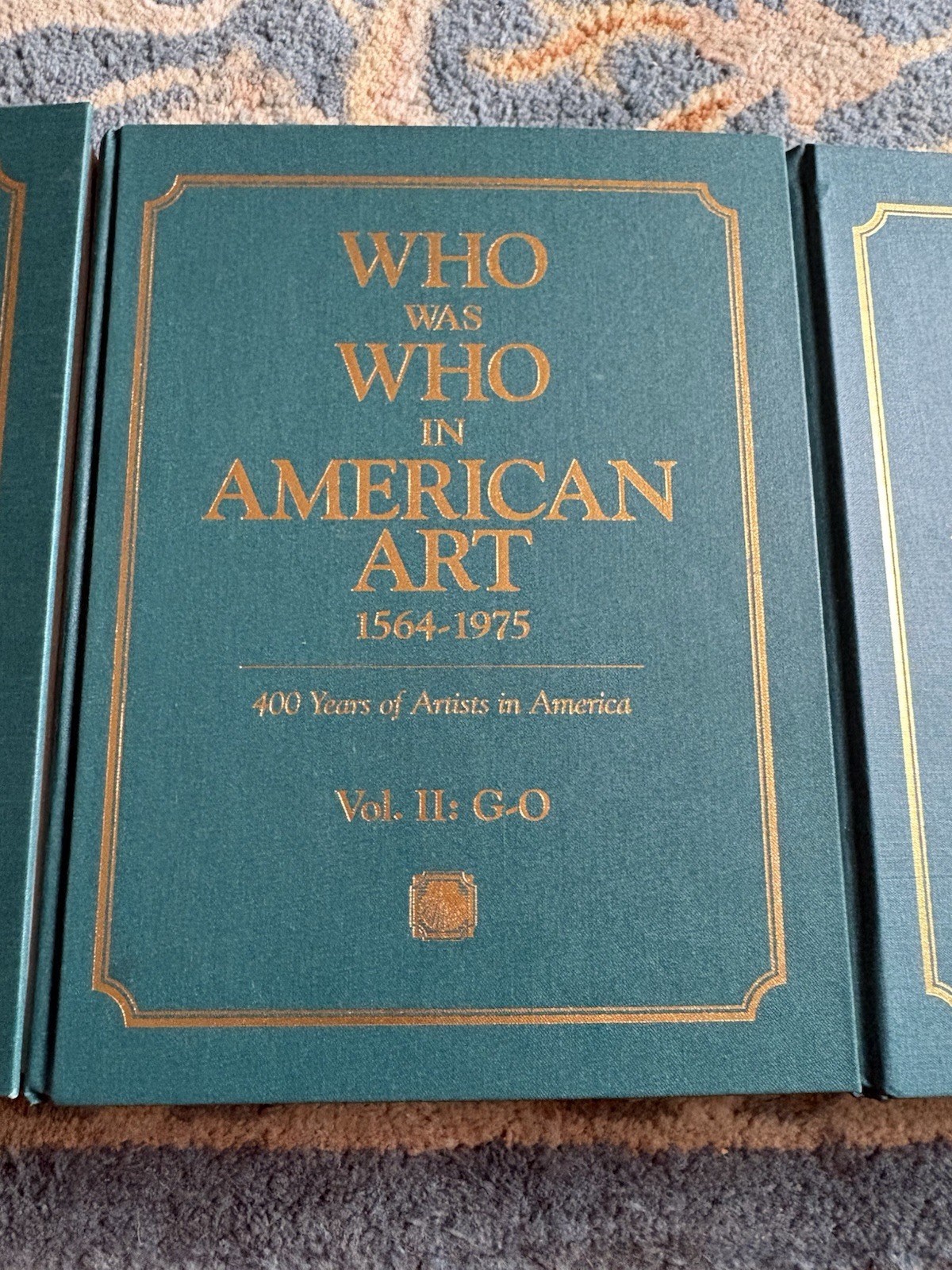 3 Volume Set Who was Who in American Art 1564 – 1975 Falk (1999) Hardcover Book