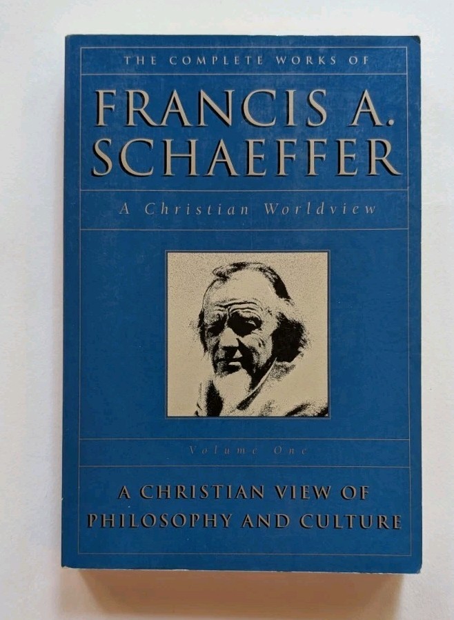 Complete Works of Francis Schaeffer Christian Worldview 5 Vol Set 1985 PB VG