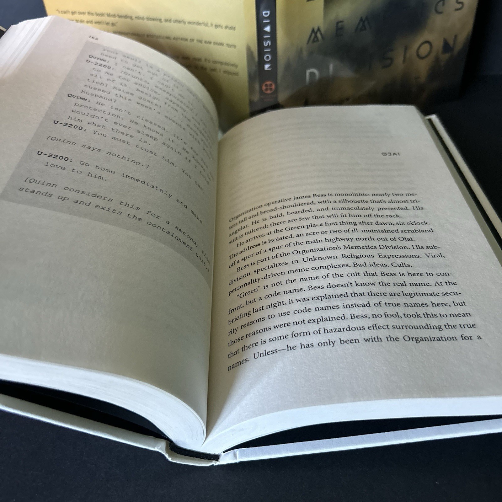 There Is No Antimemetics Division by QNTM 2025 Ballantine 1st Printing Hardcover
