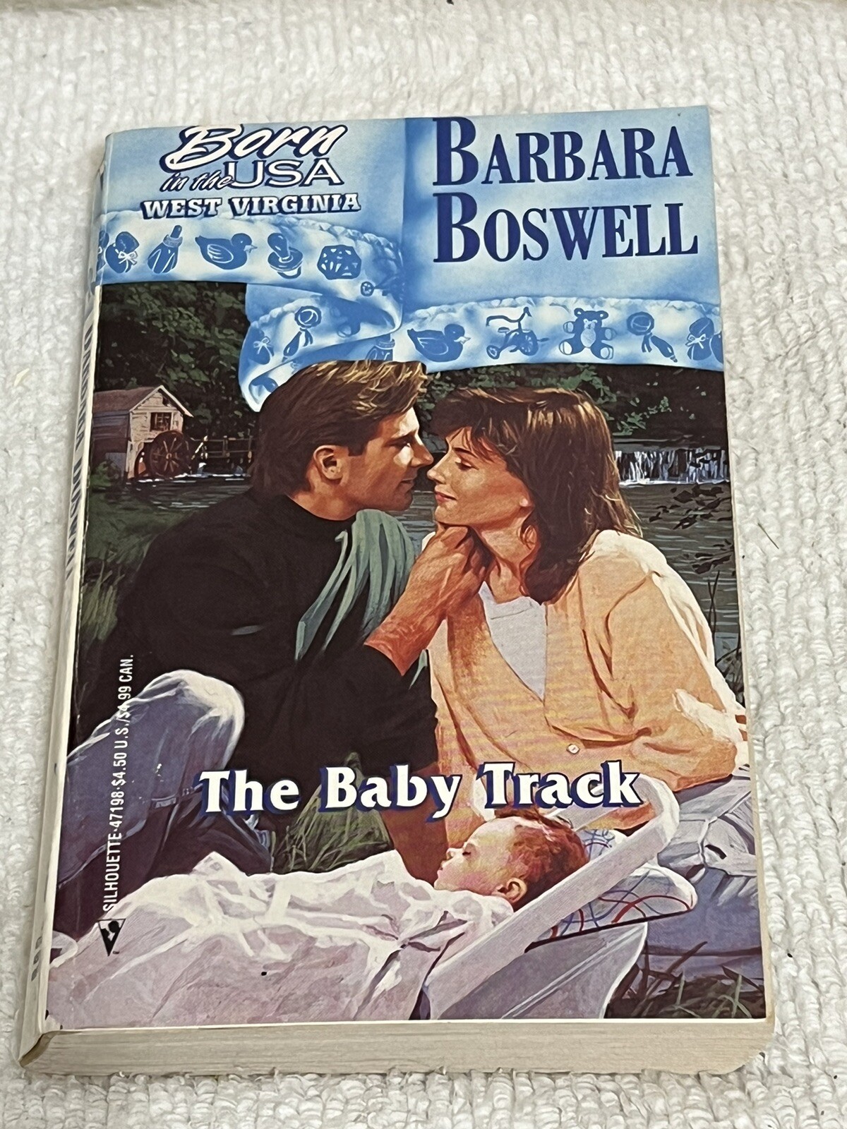 Silhouette Born In The USA Romance Series Lot 4 Paperback Books