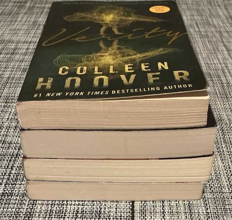 Colleen Hoover Novels Lot of 4 Paperbacks Preowned