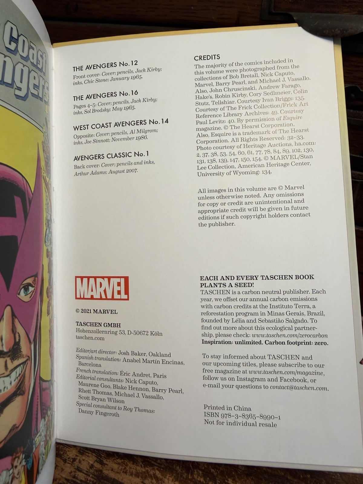 Lot 6 Taschen Marvel Books: Age Comics 1961-1978 Spider-Man X-Men Avengers Iron