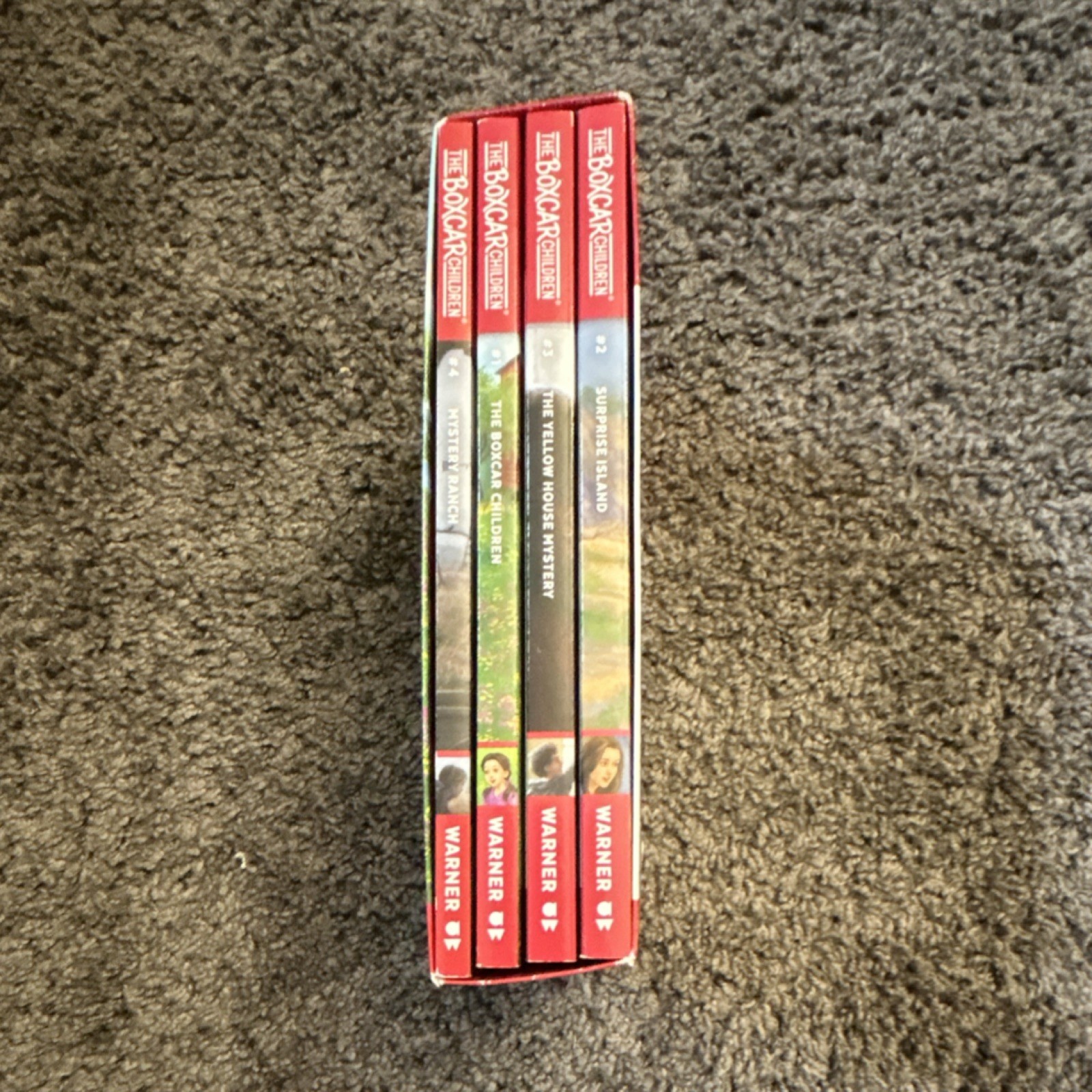 Gertrude Chandler Warner The Boxcar Children Books 1-4 Box Set