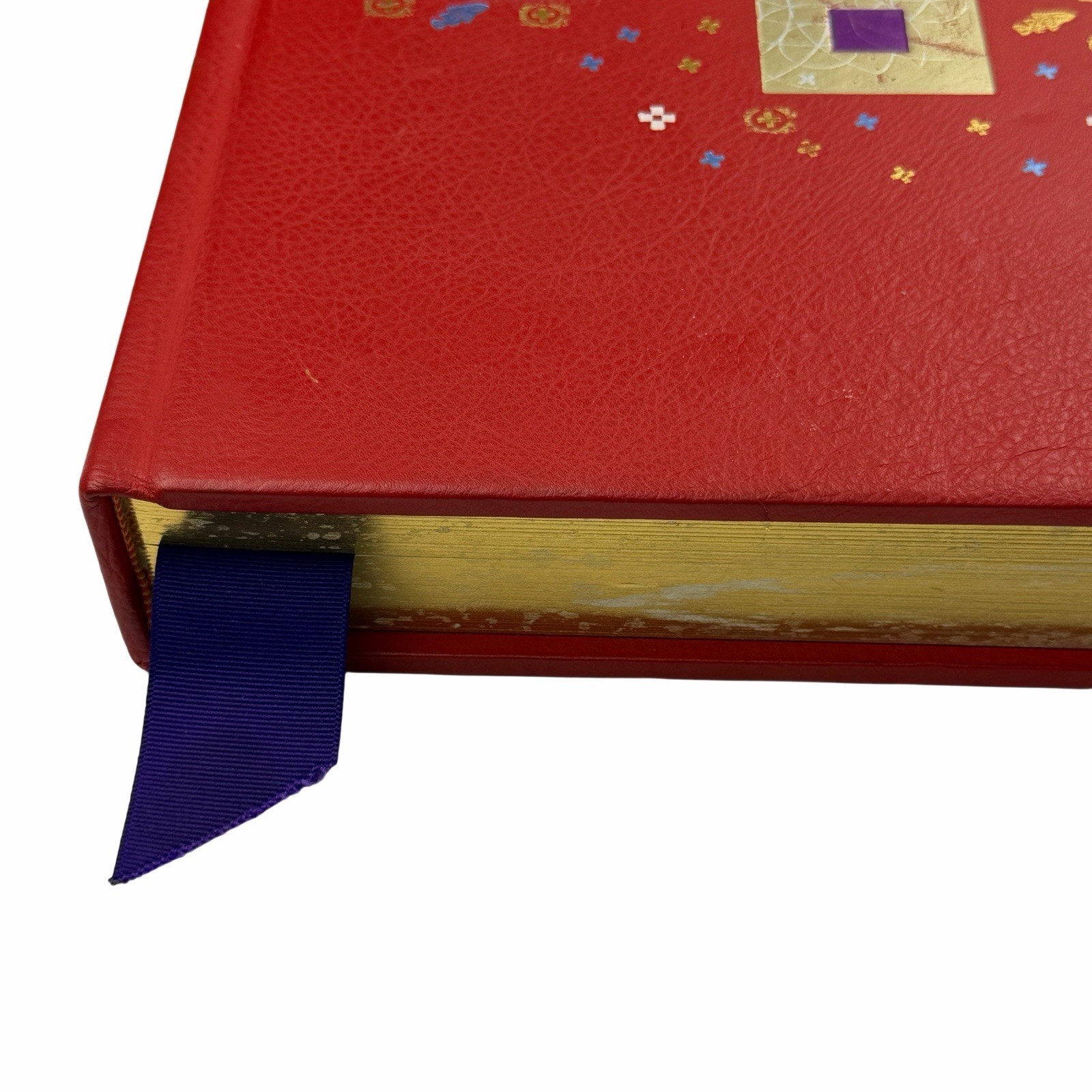 Book of the Gospels Saint Johns Bible Edition Genuine Leather Liturgical Press
