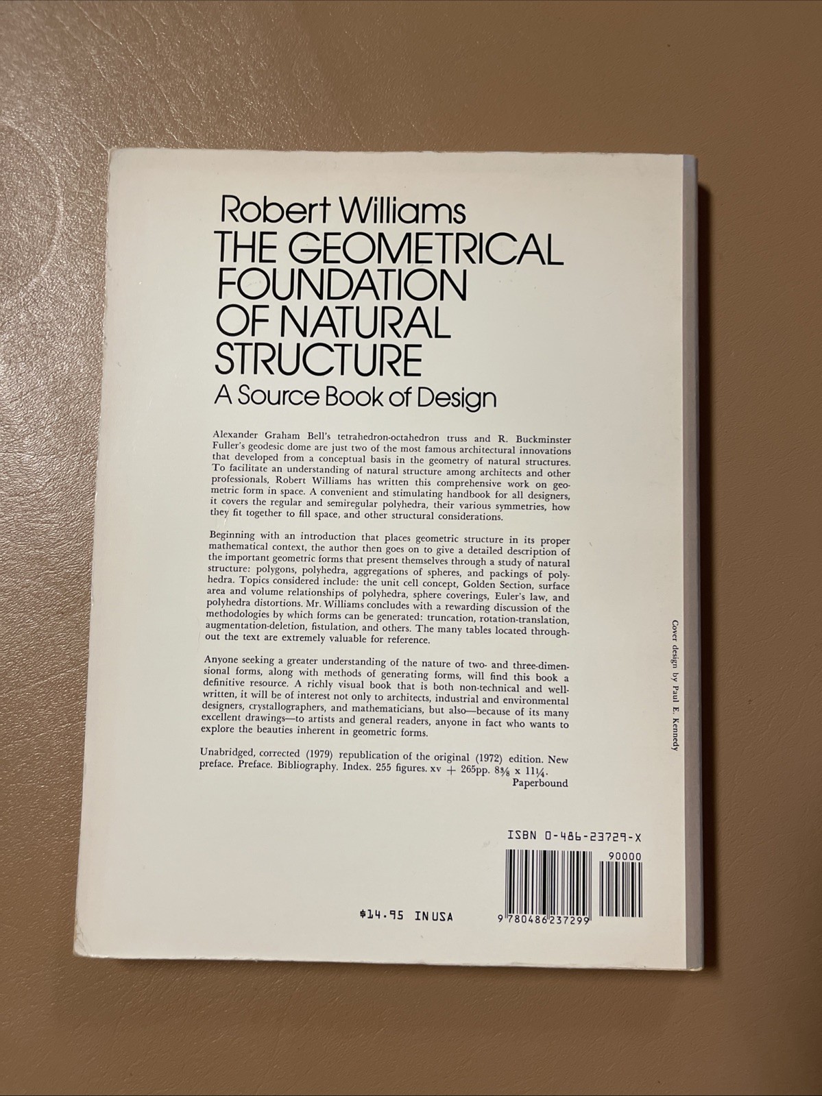 The Geometrical Foundation of Natural Structure A Source Book of Design