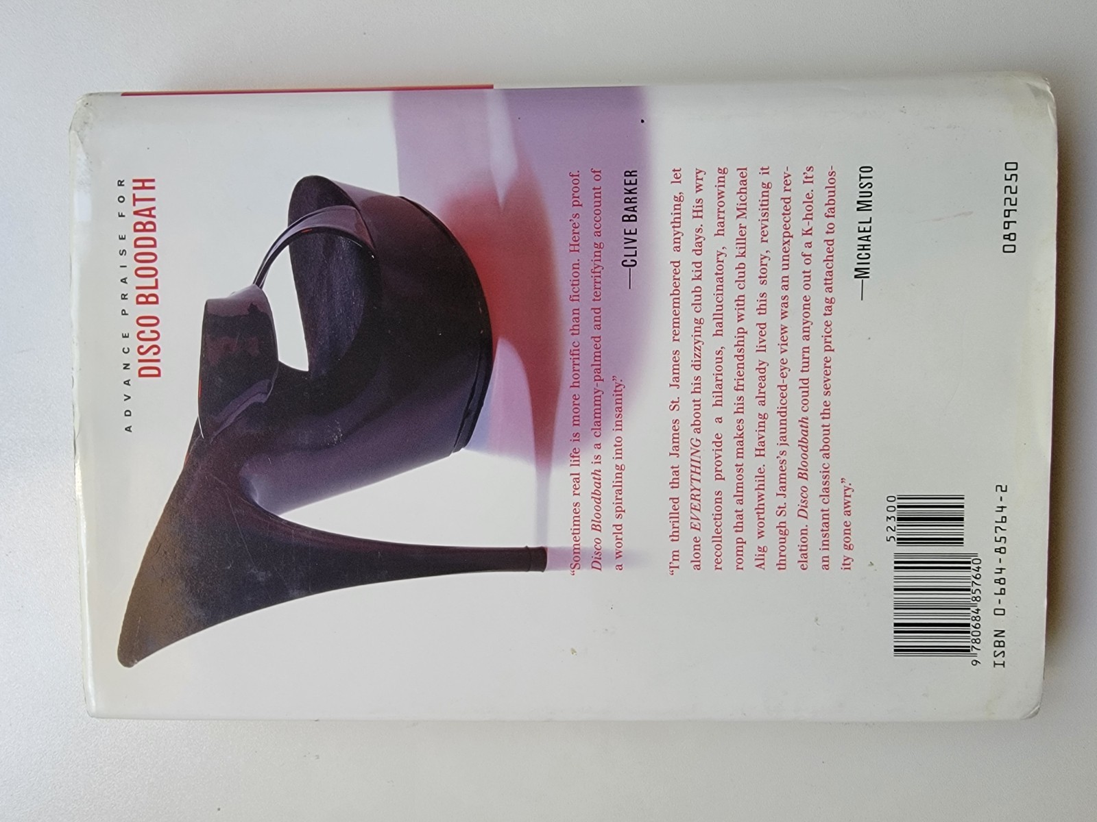 Disco Bloodbath : A Fabulous but True Tale of Murder in Clubland – HC 1st/1st