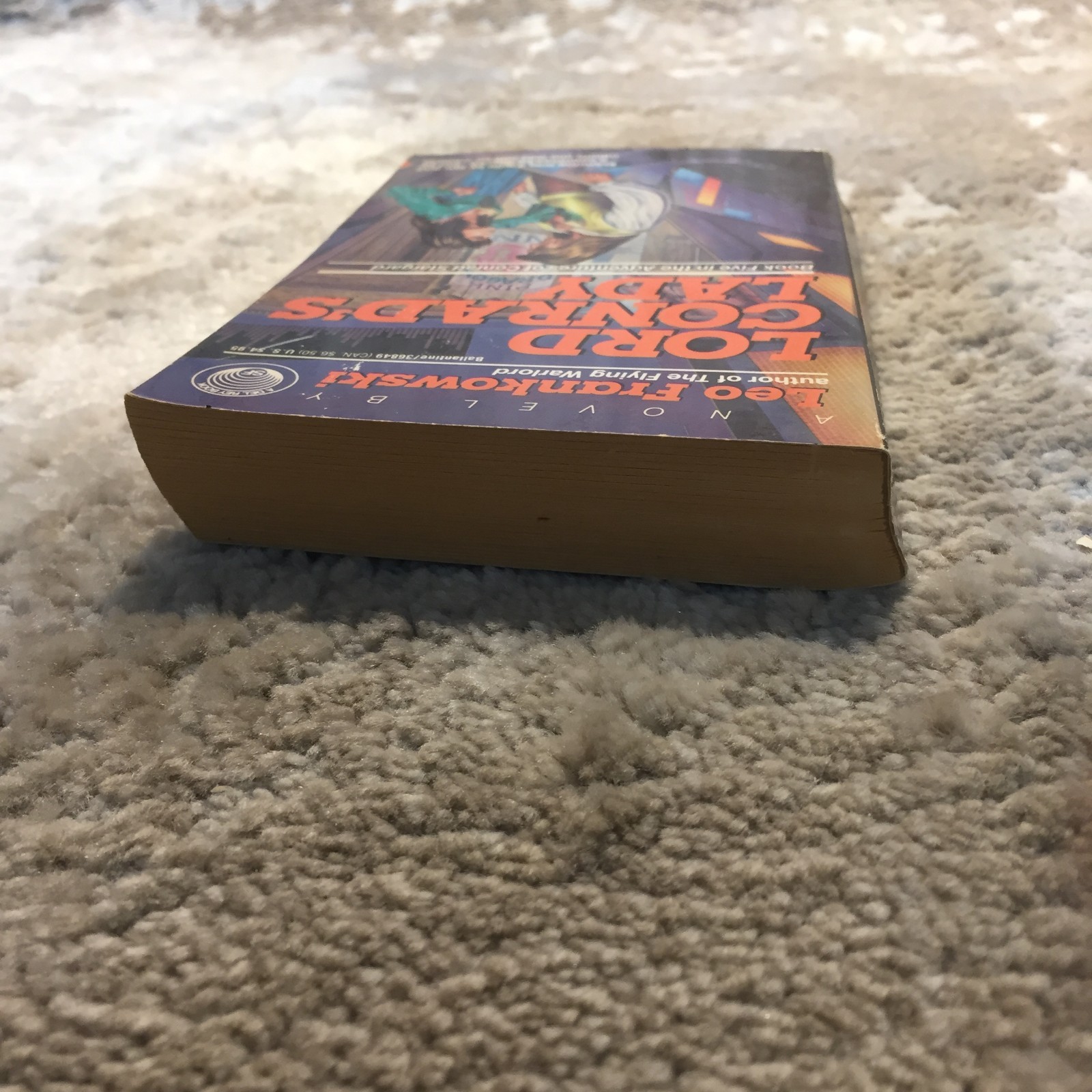Lord Conrad’s Lady Leo Frankowski 1990 Del Rey Time Travel Science Fiction Book