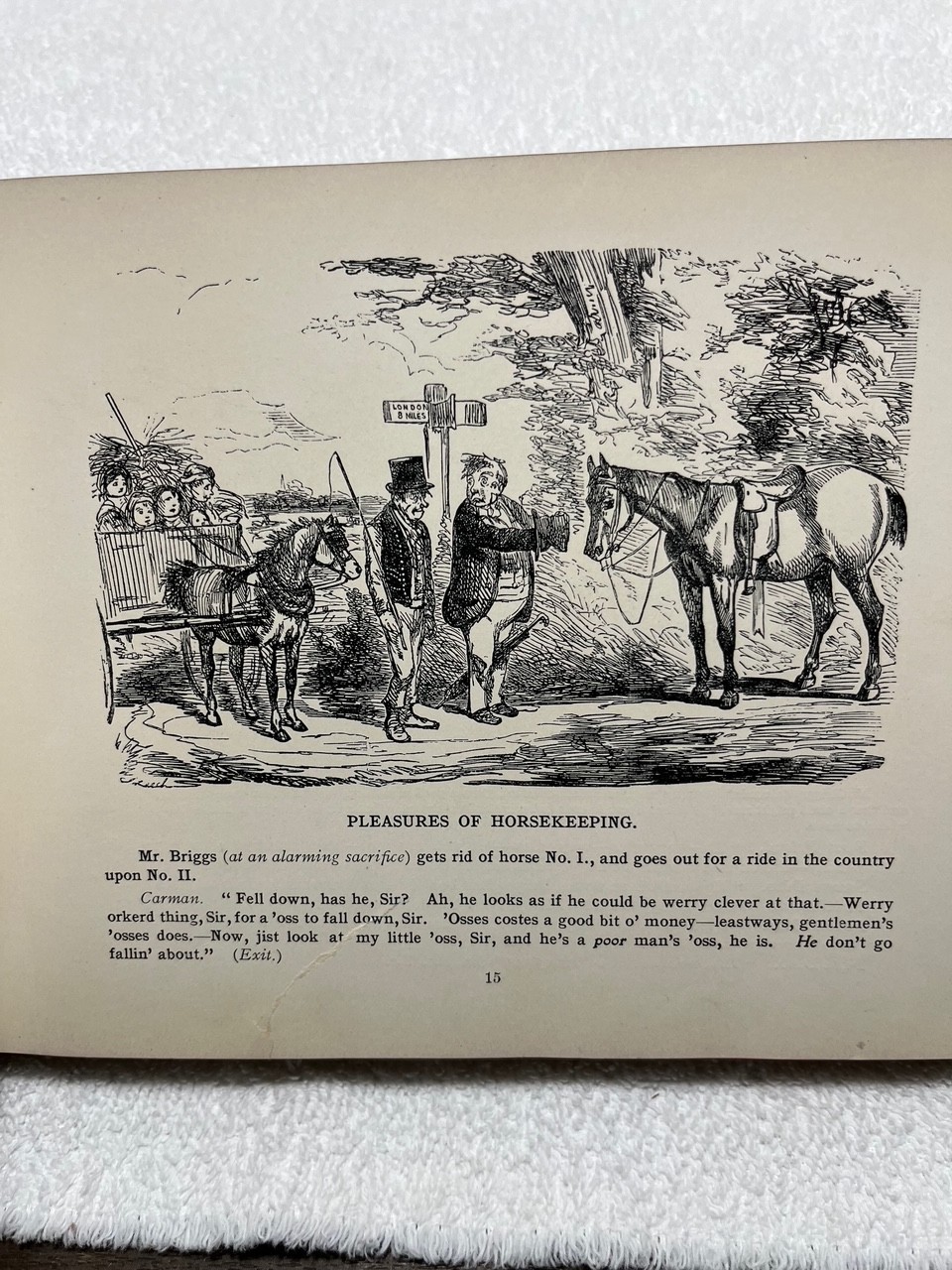 PICTURES OF LIFE & CHARACTER Leech Punch Drawings Humor Horse Equestrian Riding