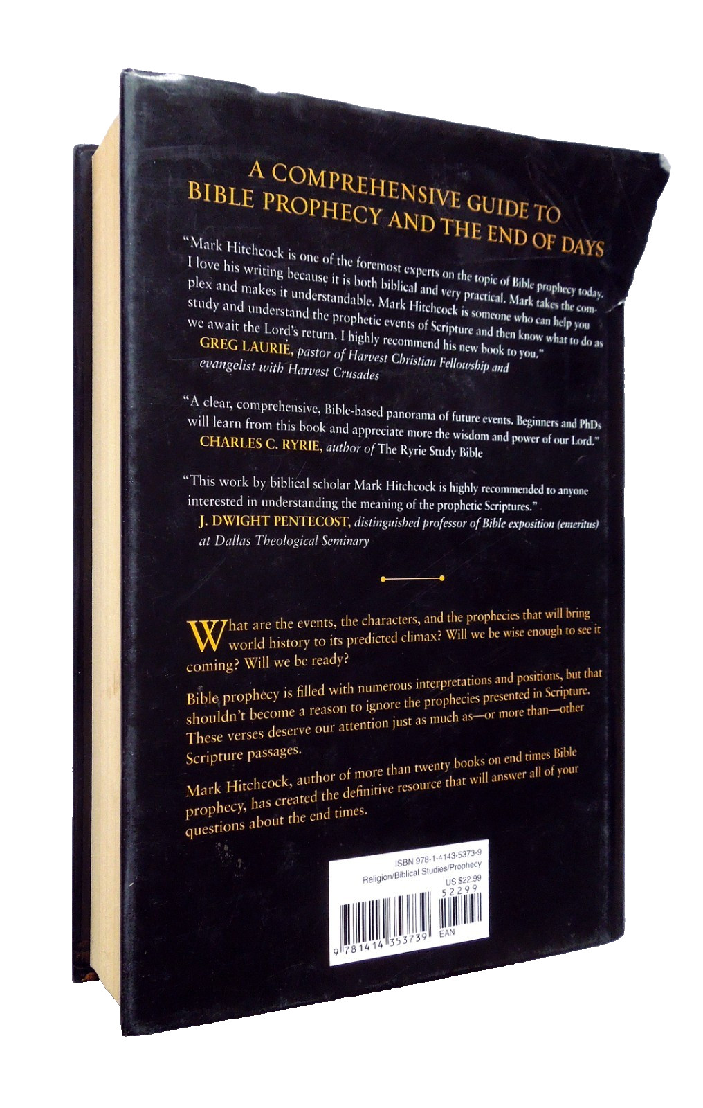 The End – Mark Hitchcock, 2012 hc w/dj, Tyndale House Publishers Inc.