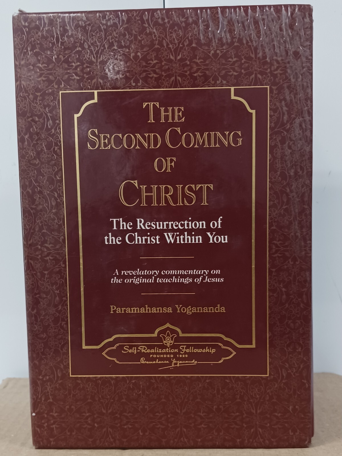 The Second Coming Of Christ Self-realization Fellowship Slip 2 Volumes