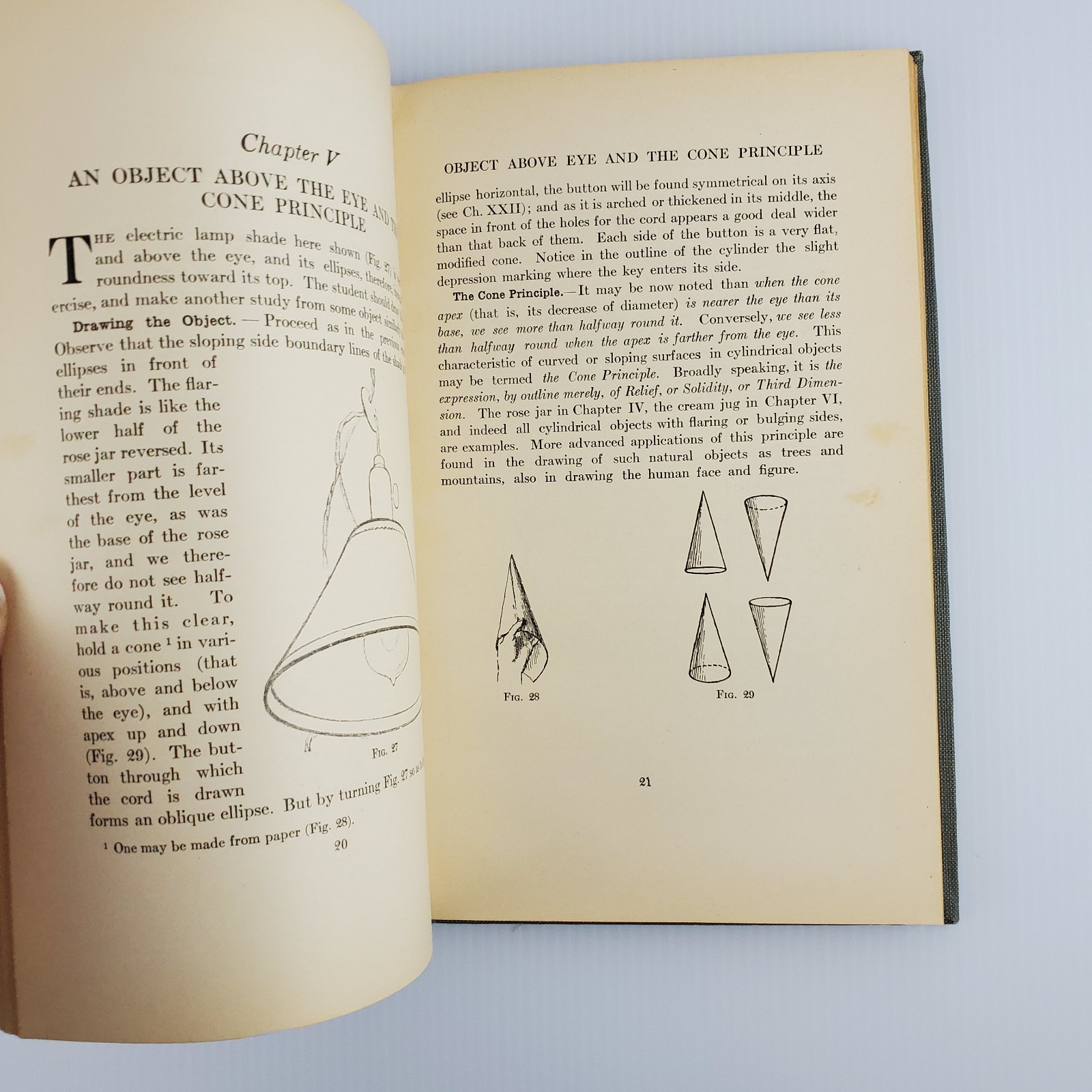 Elementary Freehand Perspective by Dora Miriam Norton HC 1927 4th Edition