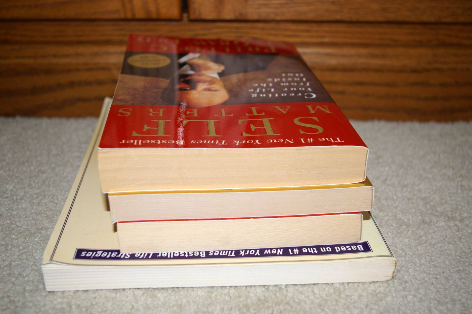 Lot 4 Phil McGraw Self Help Books & Workbooks Life Strategies & Self Matters EUC